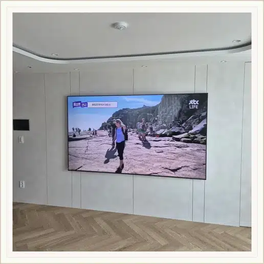 lig대학마을 벽걸이TV 설치 상담 참고 이미지 첫 번째