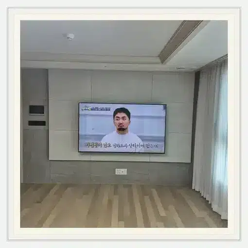 벽걸이TV 설치 참고 이미지 17-22 두 번째 사진