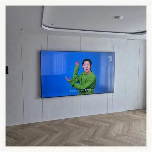벽걸이TV 설치 참고 이미지 17-52 두 번째 사진