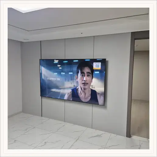 벽걸이TV 설치 참고 이미지 17-60 두 번째 사진