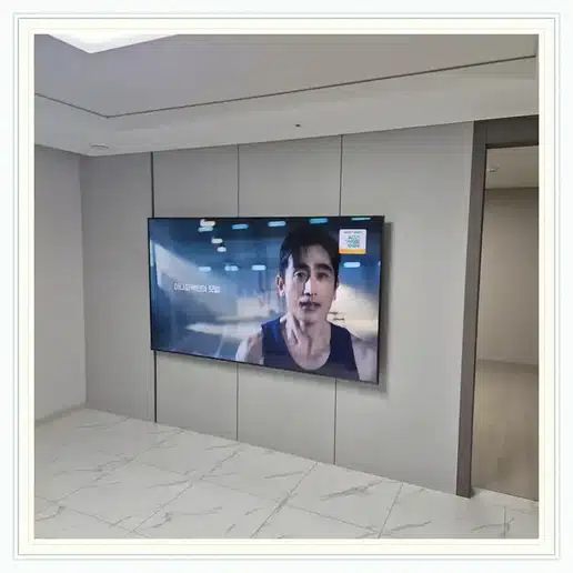 벽걸이TV 설치 참고 이미지 17-62 두 번째 사진