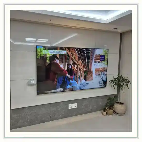 유원도봉 벽걸이TV 설치 상담 참고 이미지 첫 번째