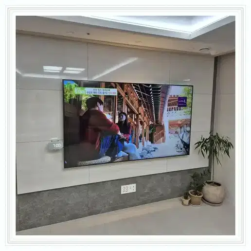 벽걸이TV 설치 참고 이미지 17-74 두 번째 사진