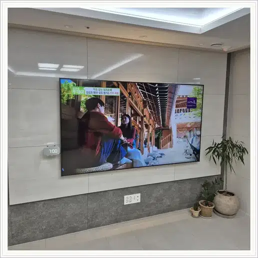 벽걸이TV 설치 참고 이미지 17-83 두 번째 사진