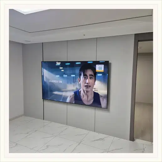벽걸이TV 설치 참고 이미지 17-92 두 번째 사진